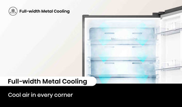 Factory second/Carton damaged Hisense 500L Bottom Mount Fridge – Black (HRBM500TBW)